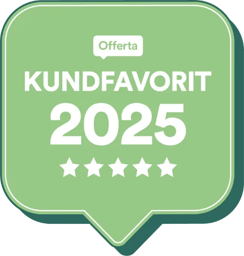 Kundfavorit hos Offerta 2025